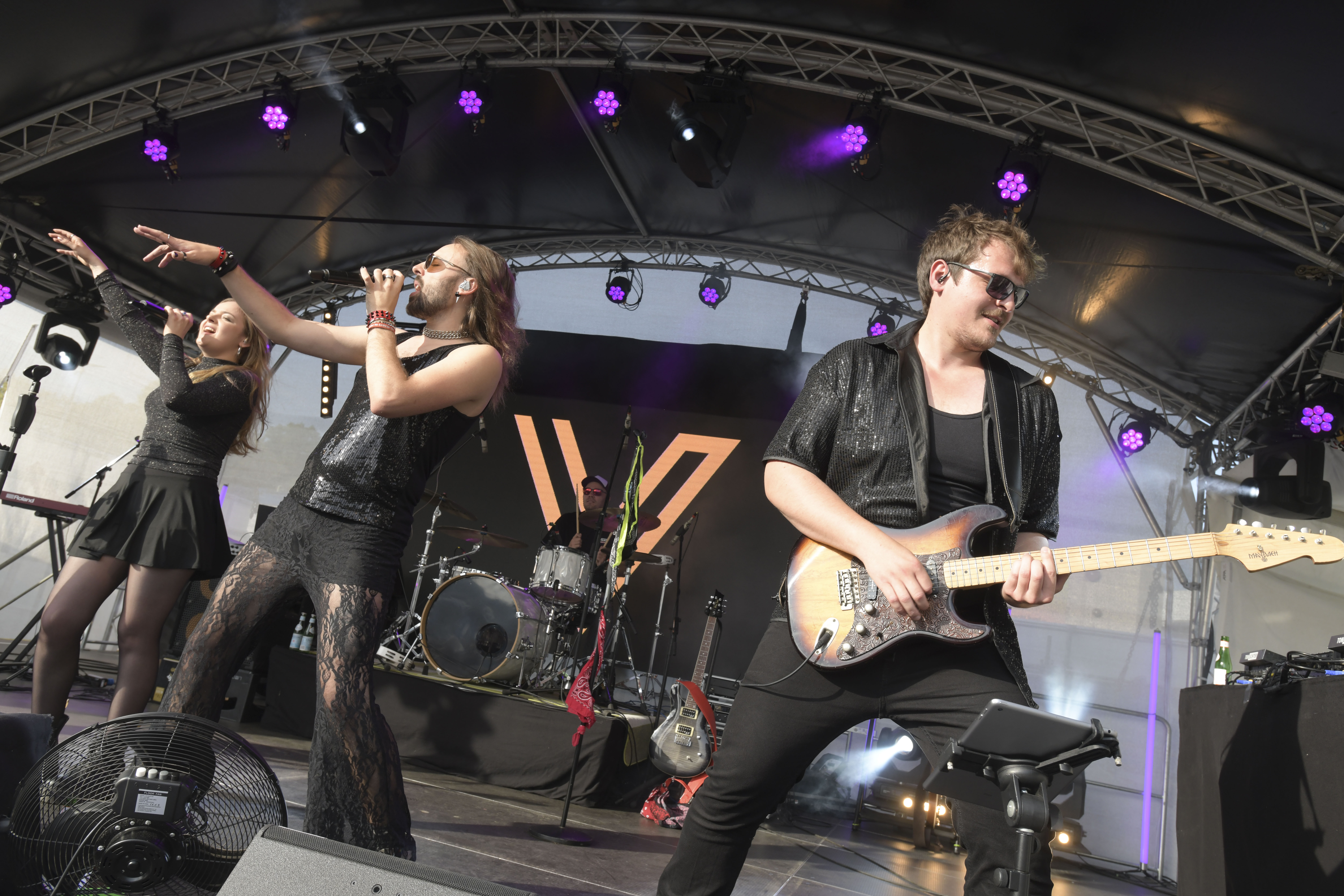 Coverband vergeben auf dem Maschseefest