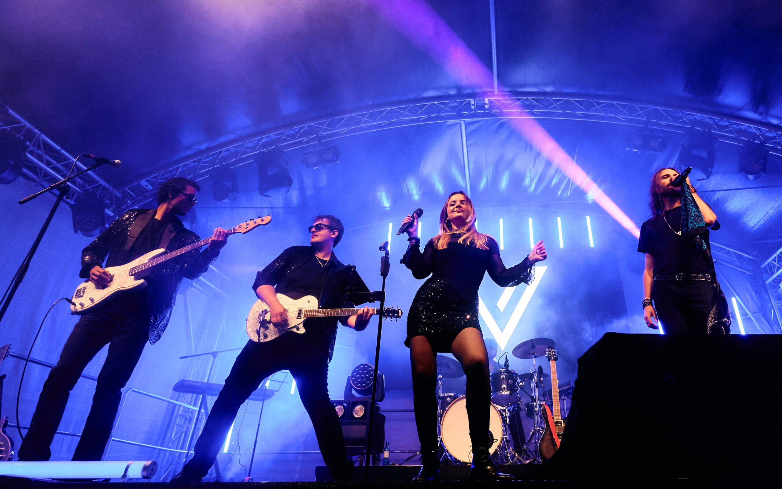 Die Coverband Vergeben spielt auf dem Maschseefest 2026